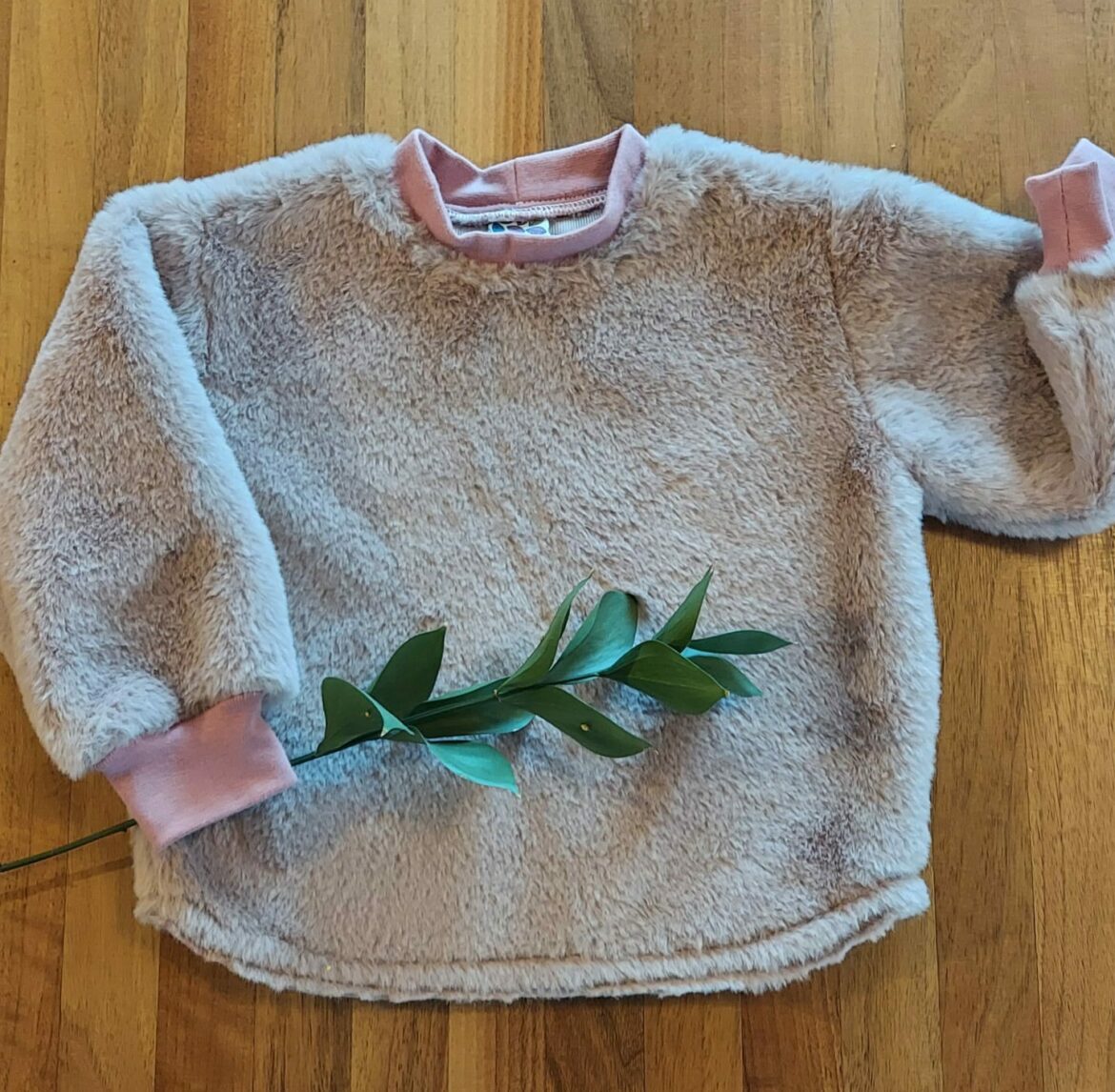 Pull Douce rose